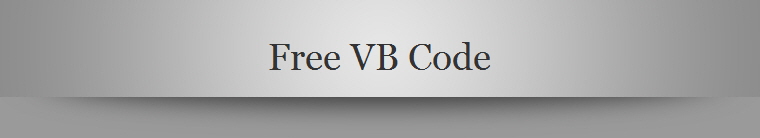 Free VB Code