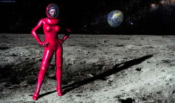 The Girl in the Red Space Suit #2